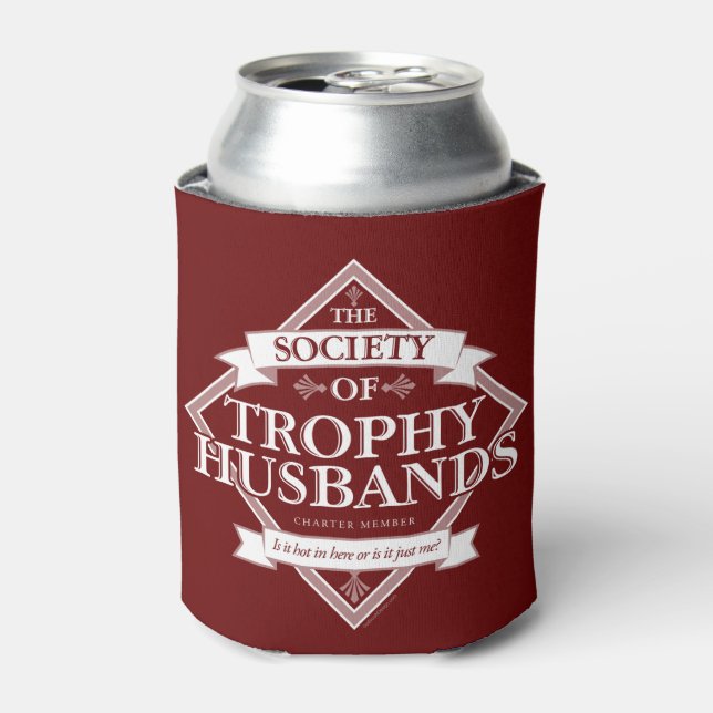 Gesellschaft der Trophy Husbands Dosenkühler (Kanne Vorderseite)