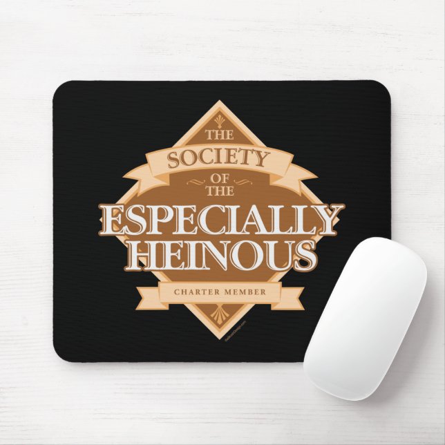 Gesellschaft des besonders Heinous Mouse Pad Mousepad (Mit Mouse)