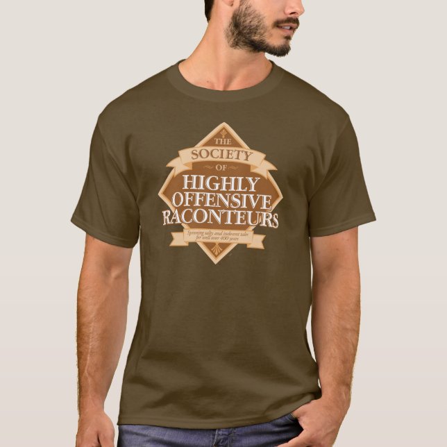 Gesellschaft hochOffensiver Raconteurs T-Shirt (Vorderseite)