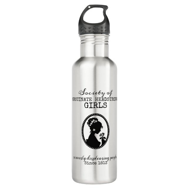 Gesellschaft Obstinate Headstrong Girls Wasserflas Edelstahlflasche (Vorderseite)