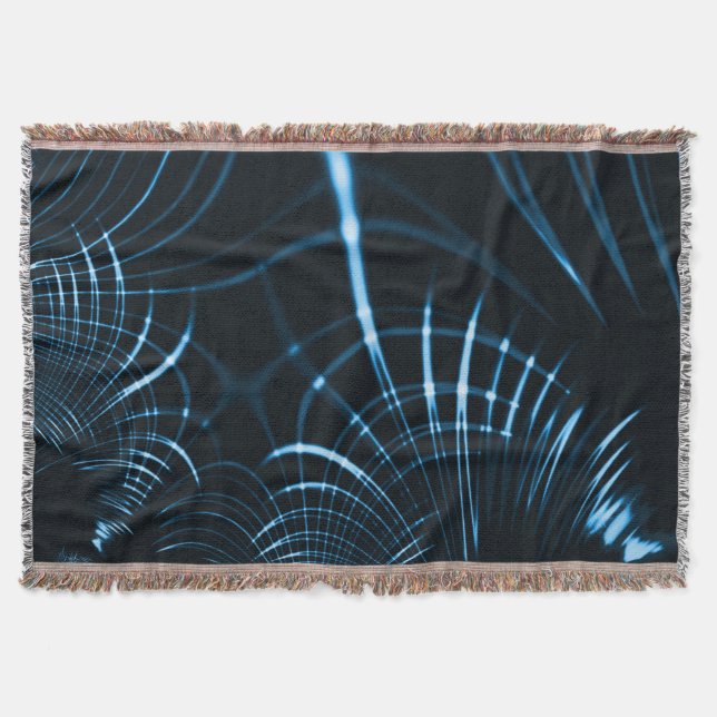 Gesenkelte, scharfe Krallen oder Dornen, royblau Decke (Vorderseite)