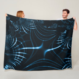 Gesenkelte, scharfe Krallen oder Dornen, royblau Fleecedecke