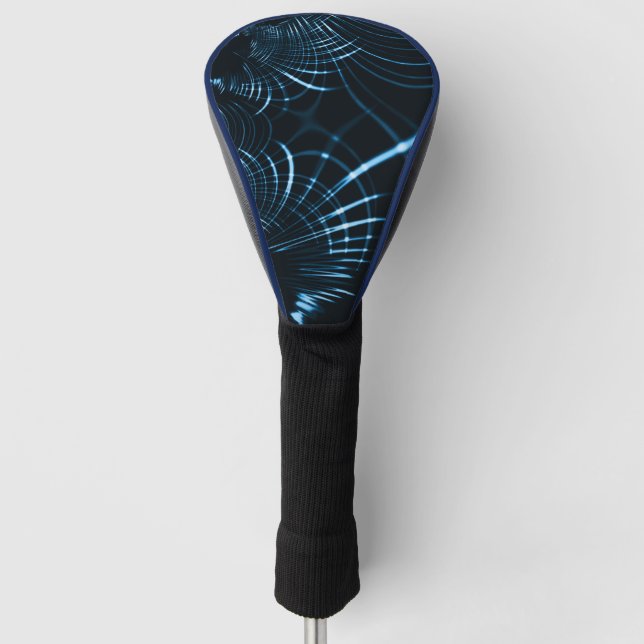 Gesenkelte, scharfe Krallen oder Dornen, royblau Golf Headcover (Vorderseite)