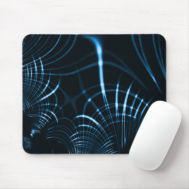 Gesenkelte, scharfe Krallen oder Dornen, royblau Mousepad (Mit Mouse)