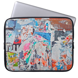 Gesenkte Werbetextur, Hintergrund, Poster, Kunst Laptopschutzhülle