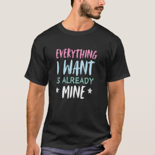 Gesetz der Anziehung Anziehen Manifestation Affirm T-Shirt