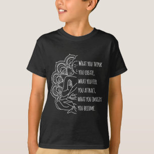 Gesetz der Anziehung spirituellen Buddha Meditatio T-Shirt