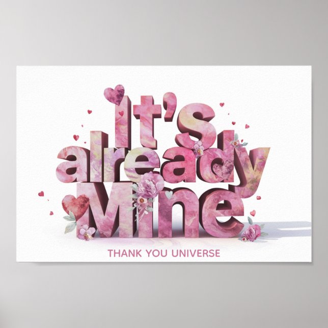 *~* Gesetz der Attraktion Whimsical AP85 Manifesti Poster (Vorne)