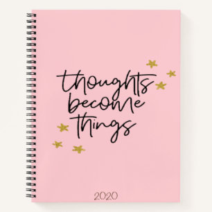 Gesetz der Attraktivität Spiral Notebook Notizbuch