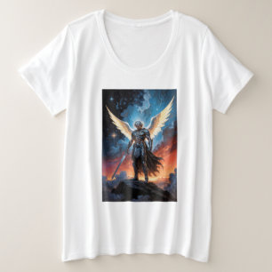 Gesetz des Himmel-Erzengels Michael Große Größe T-Shirt