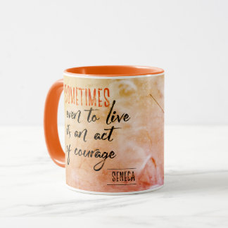 Gesetz des Mutes Tasse