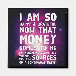 Gesetz zur Anziehung von Geld Manifestation Quoten Magnet