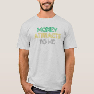 Gesetz zur Beschaffung von Geld zieht T - Shirt vo