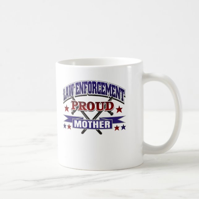 Gesetzesvollstreckung-stolze Mutter Kaffeetasse (Rechts)