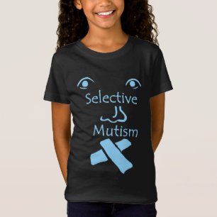 Gesicht der Mutismusdunkelheit T-Shirt