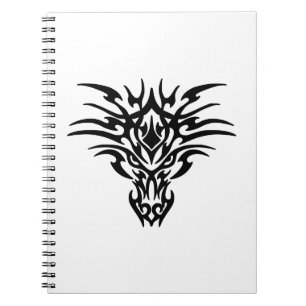 Gesicht-Dragon-Tattoo Notizblock