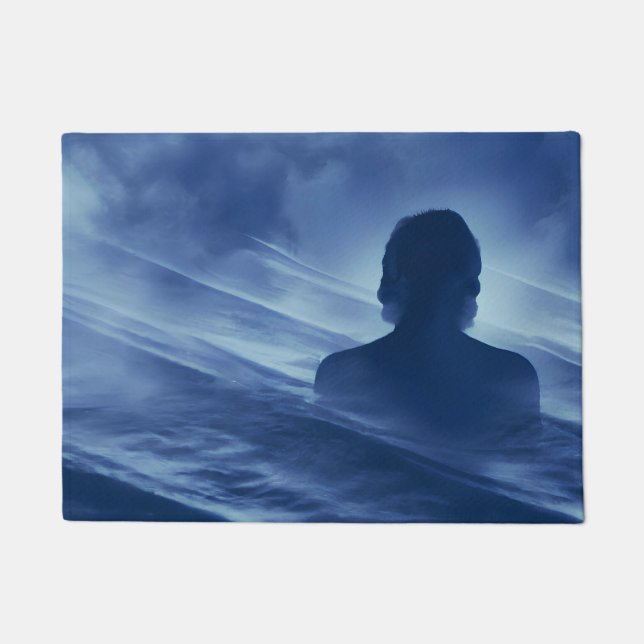 Gesicht es allein fußmatte (Vorderseite)