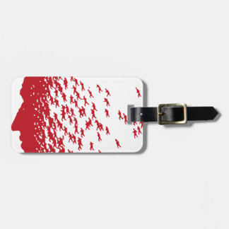 Gesicht Gepäckanhänger