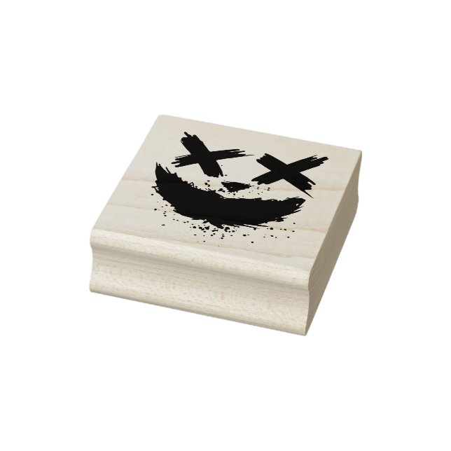 Gesicht Gummistempel (Stempel)