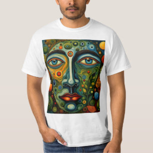 Gesicht in Folien 7 T-Shirt