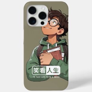 Gesicht Leben mit Lächeln   Case-Mate iPhone Hülle