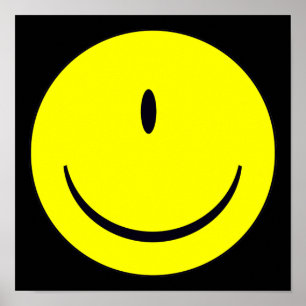 Gesicht mit einem sehnsüchtigen Schildkröten Poster