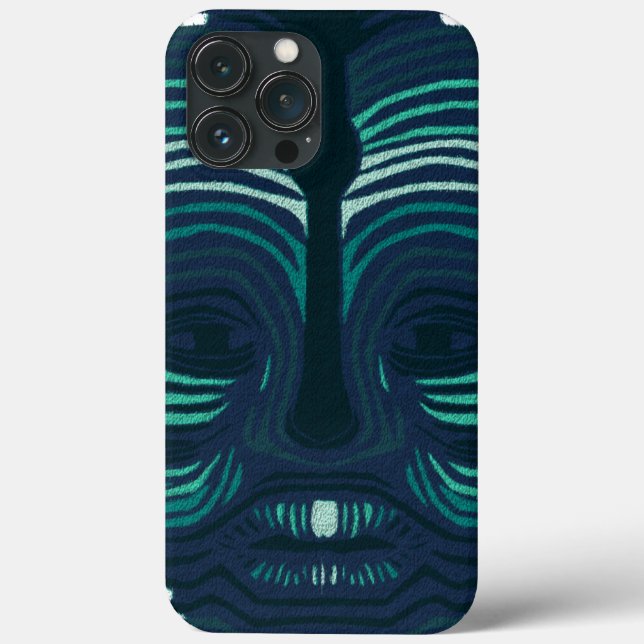 Gesicht mit Stammmarkierungen Case-Mate iPhone Hülle (Rückseite)