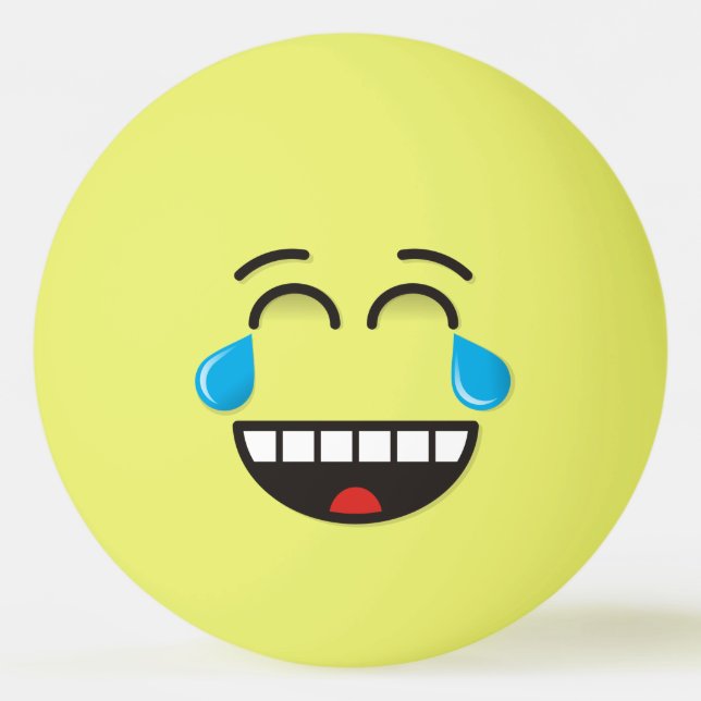 Gesicht mit Tränen von Joy Ping-Pong Ball (Vorderseite)