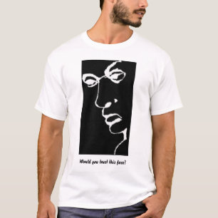 Gesicht oder Wort T-Shirt