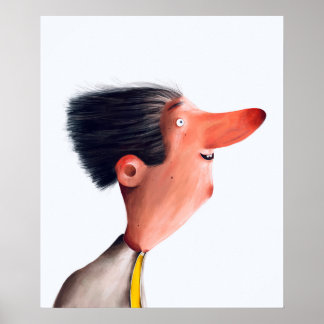 Gesicht Poster