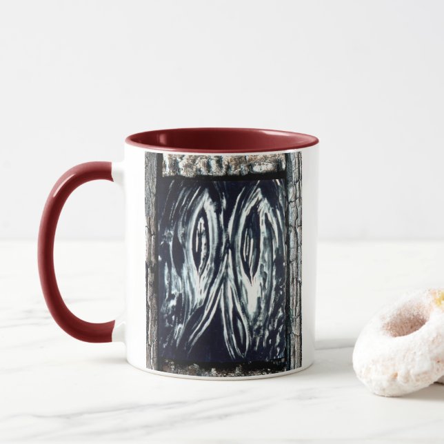Gesicht Tasse (Mit Donut)