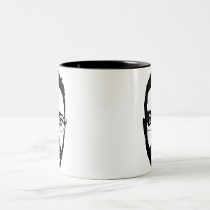 Gesicht (Tasse) Zweifarbige Tasse