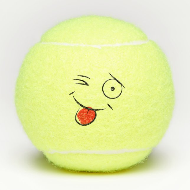 Gesicht Tennisbälle (Vorderseite)