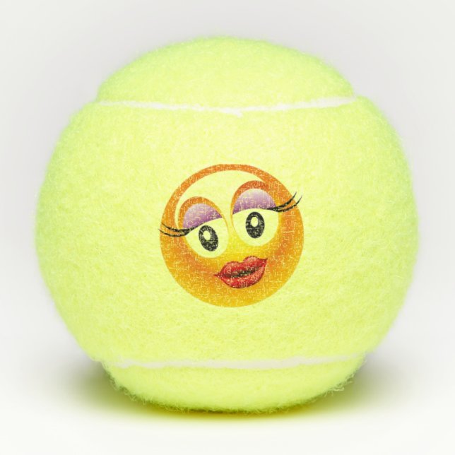 Gesicht Tennisbälle (Vorderseite)