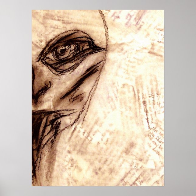 Gesicht unter dem Gesicht 2 Poster (Vorne)