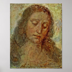 Gesicht von Christus Poster