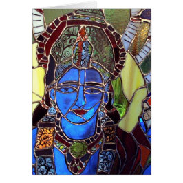 Gesicht von Vishnu Karte