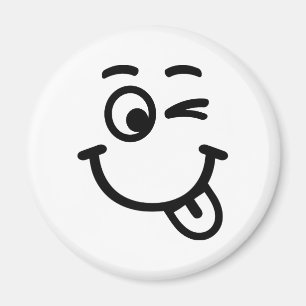 Gesicht Wink Magnet