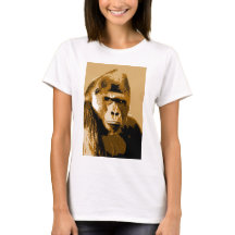 Gesichter des Gorillas