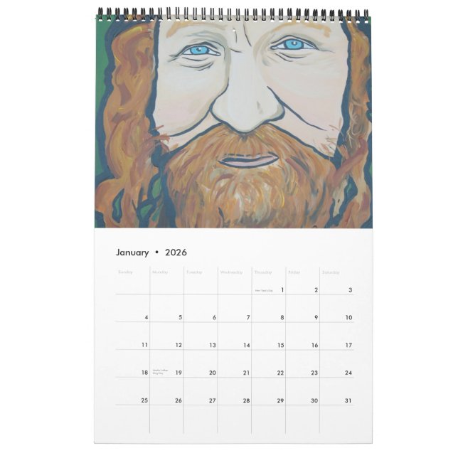 Gesichter des Heimatlosigkeit-Kalenders Kalender (Jan 2026)