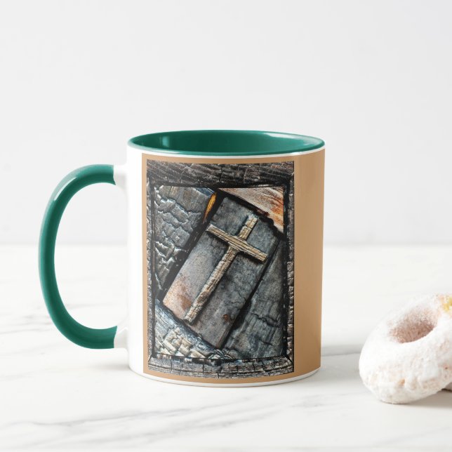 Gesichter des Sins Tasse (Mit Donut)
