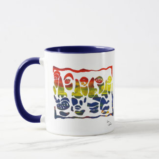Gesichter durch Kevin LaRiviere Tasse