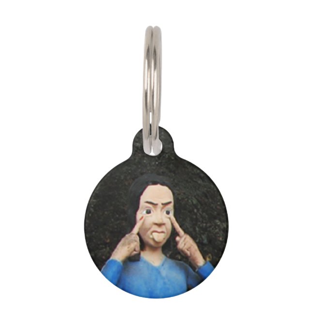 Gesichter hinter dem Rücken ziehen Tiermarke (Vorderseite)