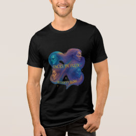 Gesichter im Flux-T - Shirt - Identity Flow Art T-
