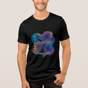 Gesichter im Flux-T - Shirt - Identity Flow Art T-