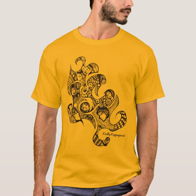 Gesichter in einer Menge T-Shirt (Vorderseite)