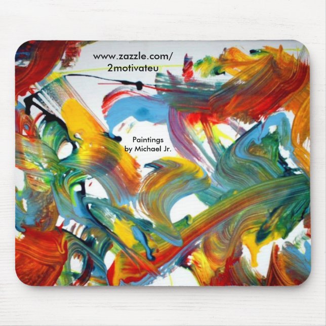 Gesichter Mousepad (Vorne)