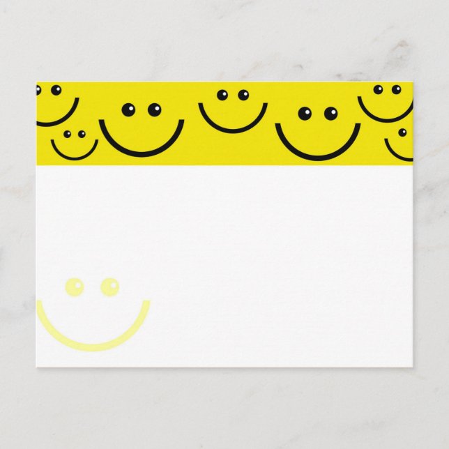 Gesichter Postkarte (Vorderseite)