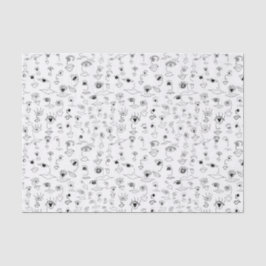 Gesichter Seidenpapier