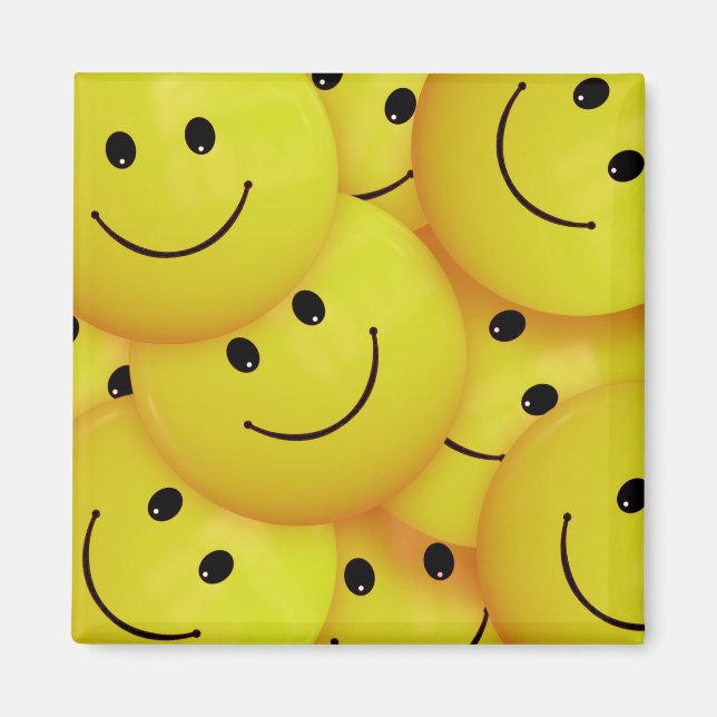 Gesichter überall magnet (Vorne)